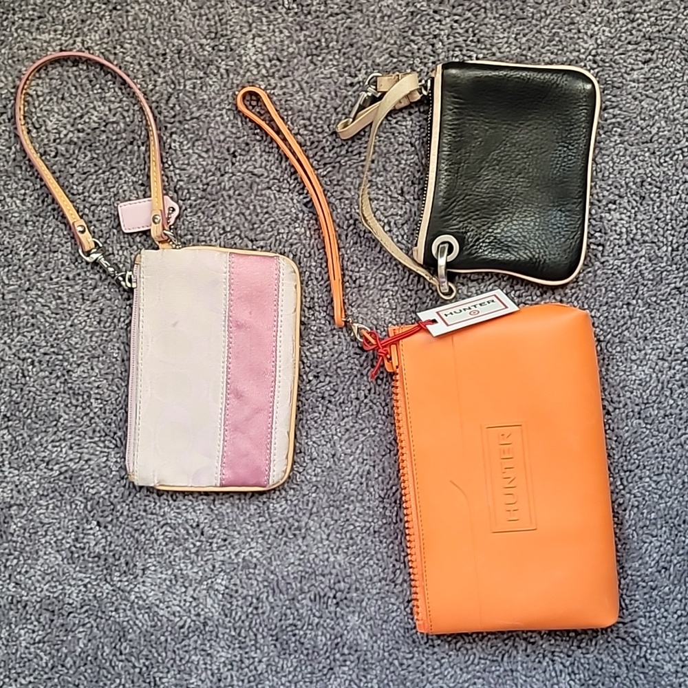 Coach wristlets.